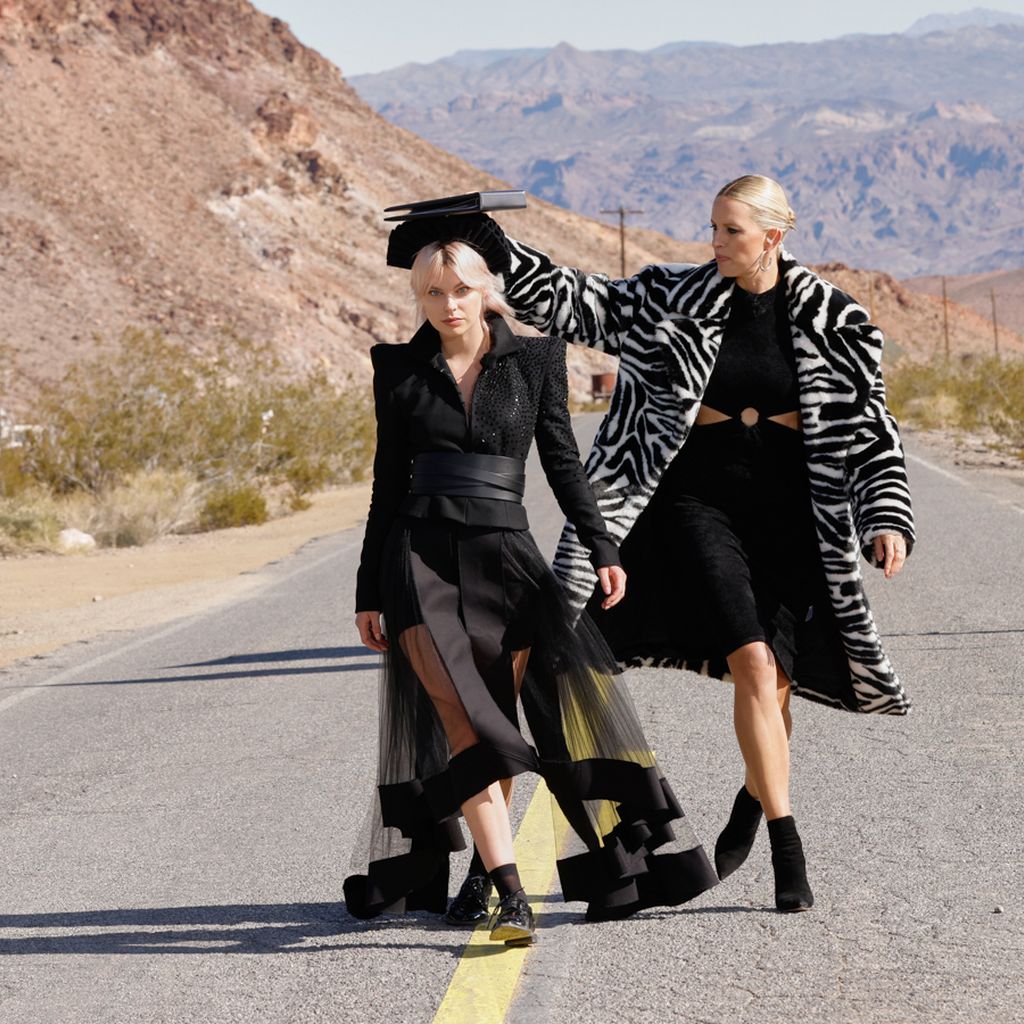 Selma und Karolina Kurkova bei GNTM 2023