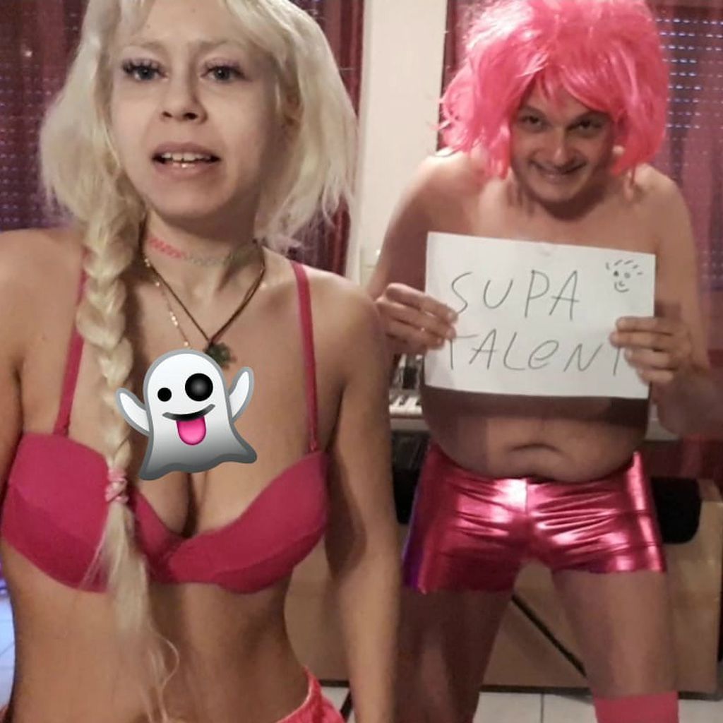 Selma und Micha im Bewerbungsvideo für "Das Supertalent"