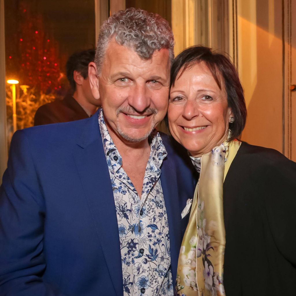 Semino Rossi mit Gattin Gabi bei der After Show der Amadeus Austrian Music Awards 2023 im Wiener Volkstheater