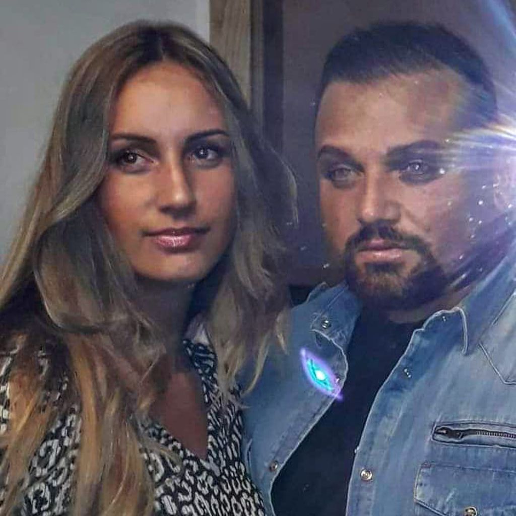 Senay und Menowin Fröhlich im Oktober 2019