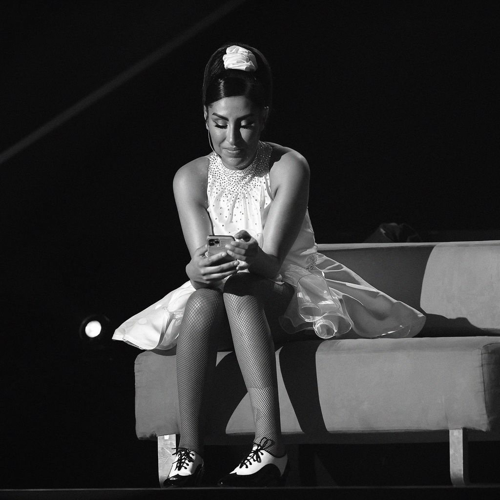 Senna backstage bei "Let's Dance"