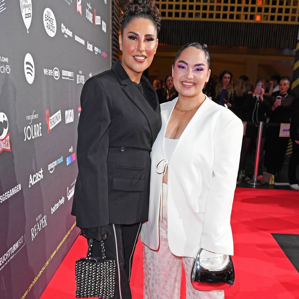 Senna Gammour und Bahar Kizil beim Deutschen Podcast Preis 2026 im Haus des Rundfunks in Berlin