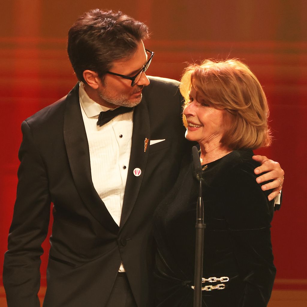 Simon Verhoeven und Senta Berger beim Deutschen Filmpreis 2026