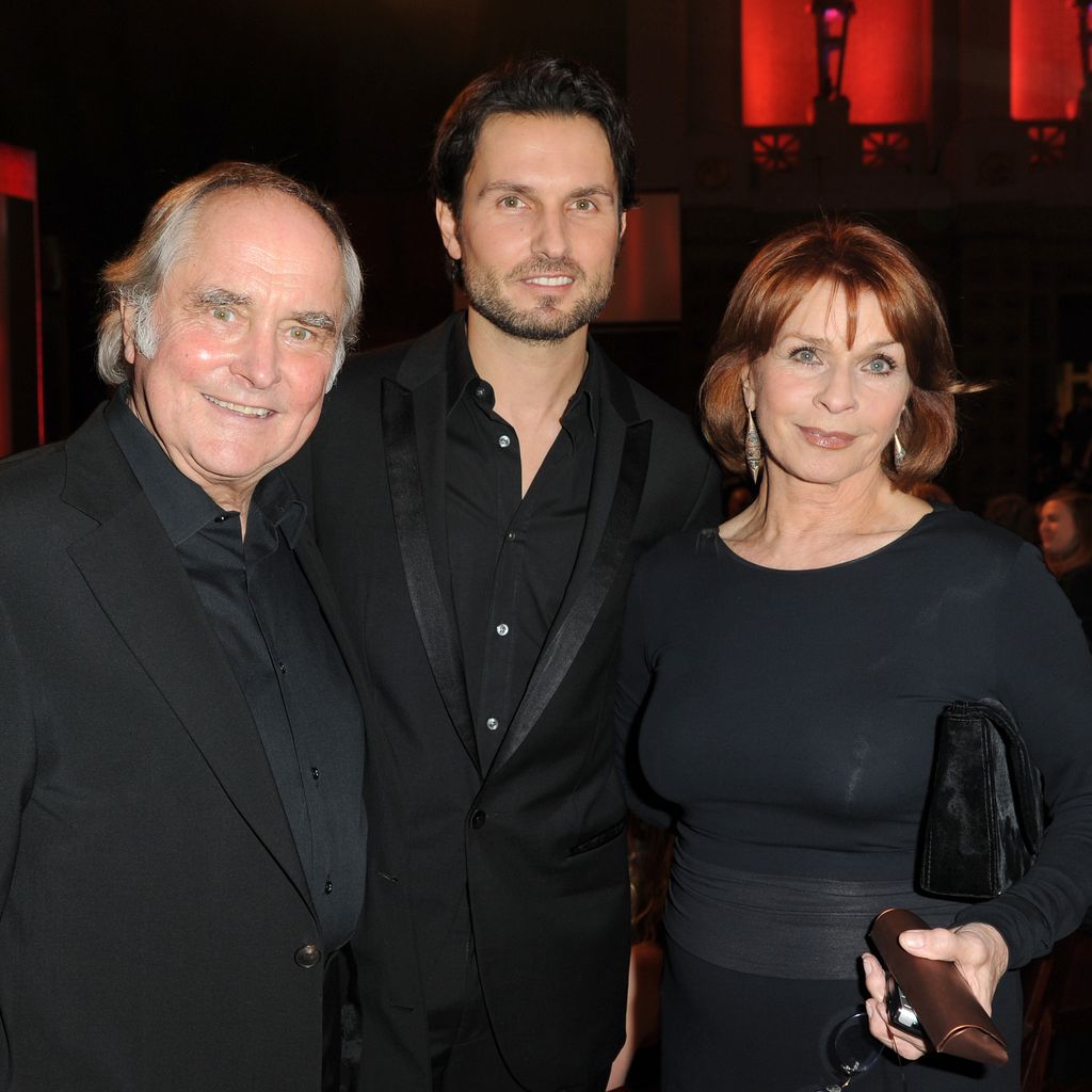 Senta Berger, Simon Verhoeven und Michael Verhoeven 2012 in München