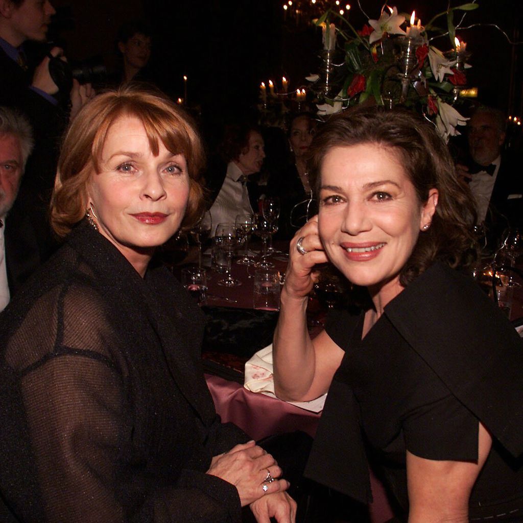 Senta Berger und Hannelore Elsner im Februar 2001
