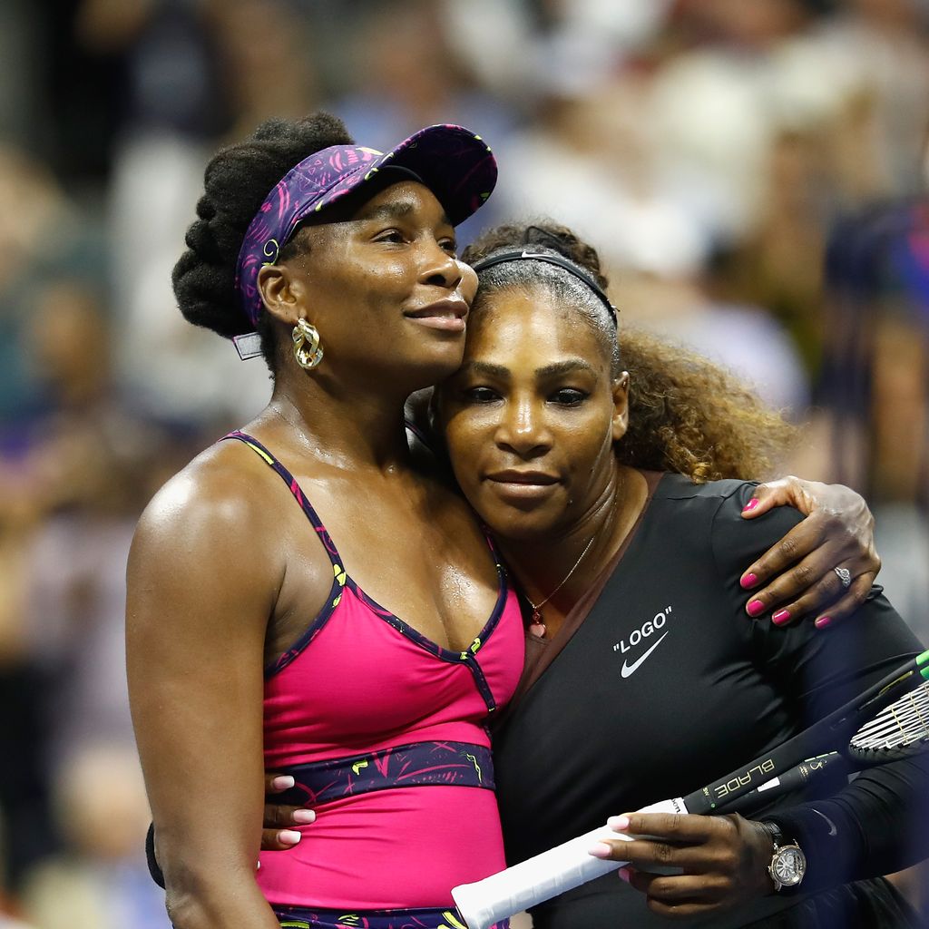 Serena und Venus Williams im August 2018 in New York City