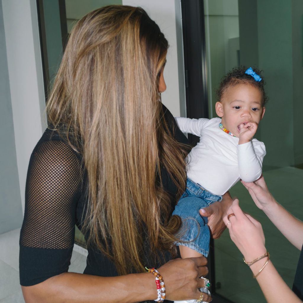 Serena Williams mit ihrer Tochter Adira River Ohanian