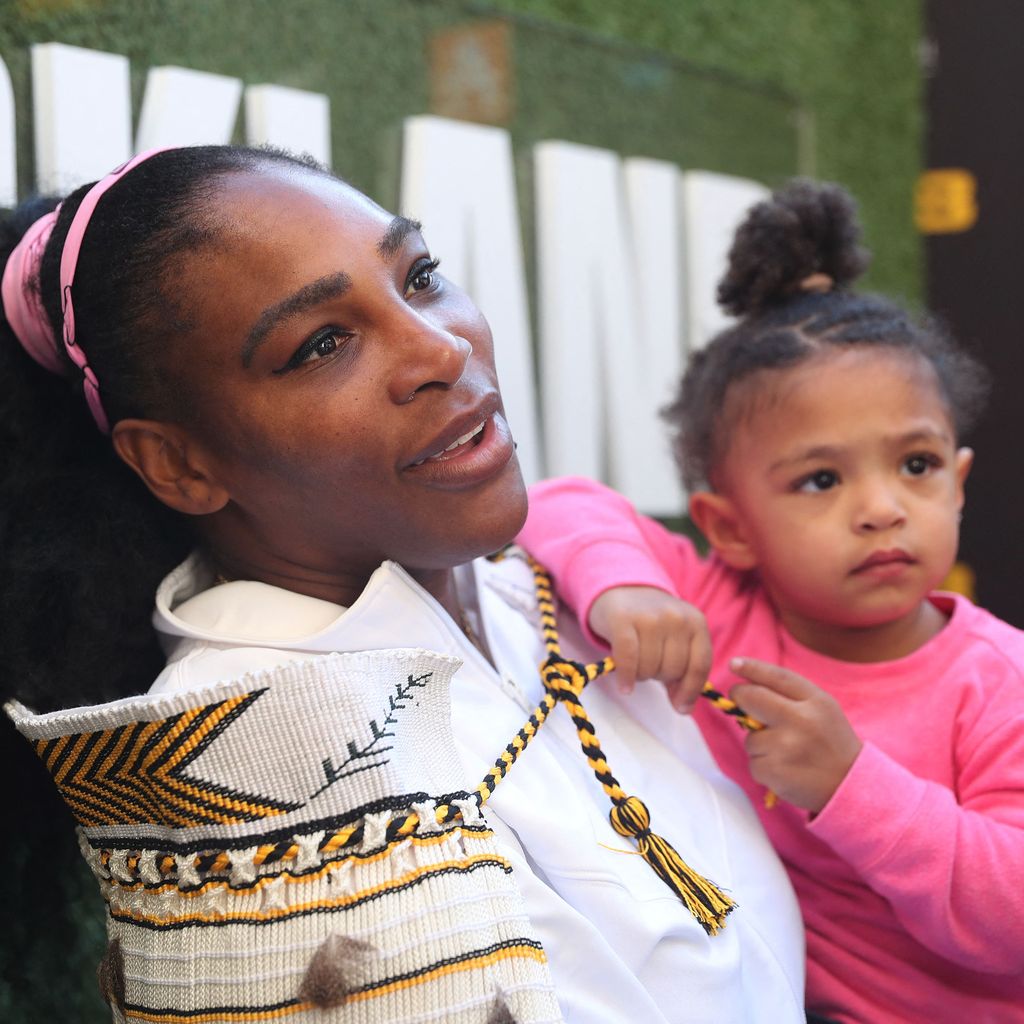 Serena Williams und ihre Tochter Alexis Olympia