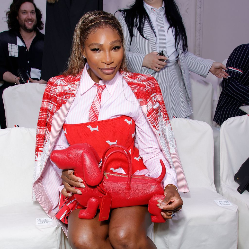 Serena Williams bei der Thom Browne Haute Couture Fall/Winter 2024-2025 Show im Juni 2024