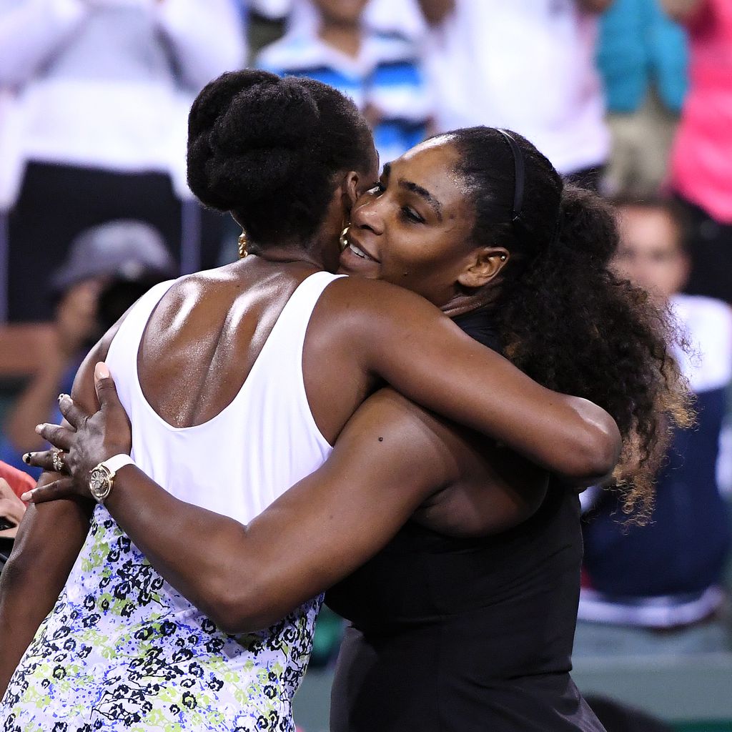 Serena Williams und ihre Schwester Venus Williams, "BNP Paribas Open", März 2018