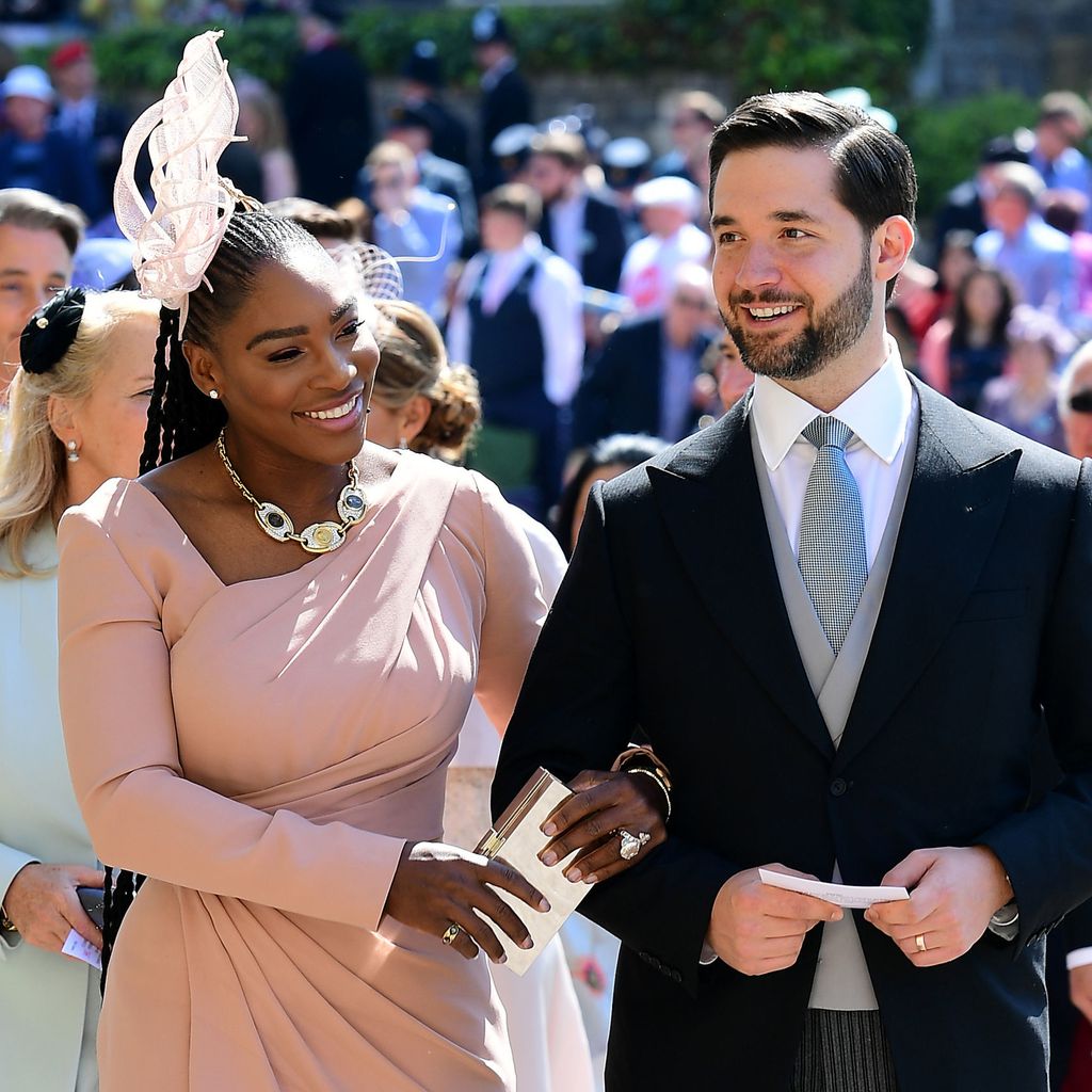 Serena Williams und Alexis Ohanian bei der Royal Wedding auf Schloss Windsor