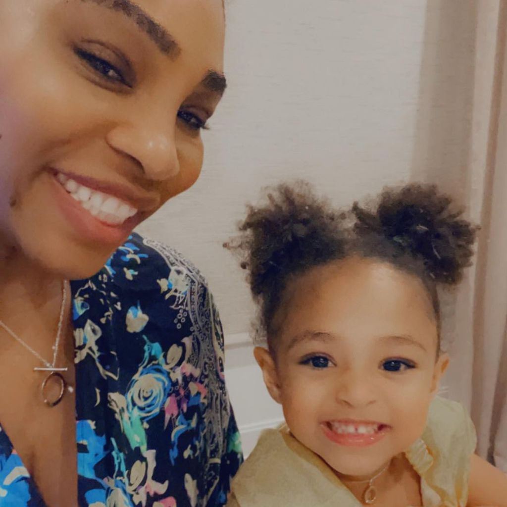 Serena Williams mit Tochter Olympia