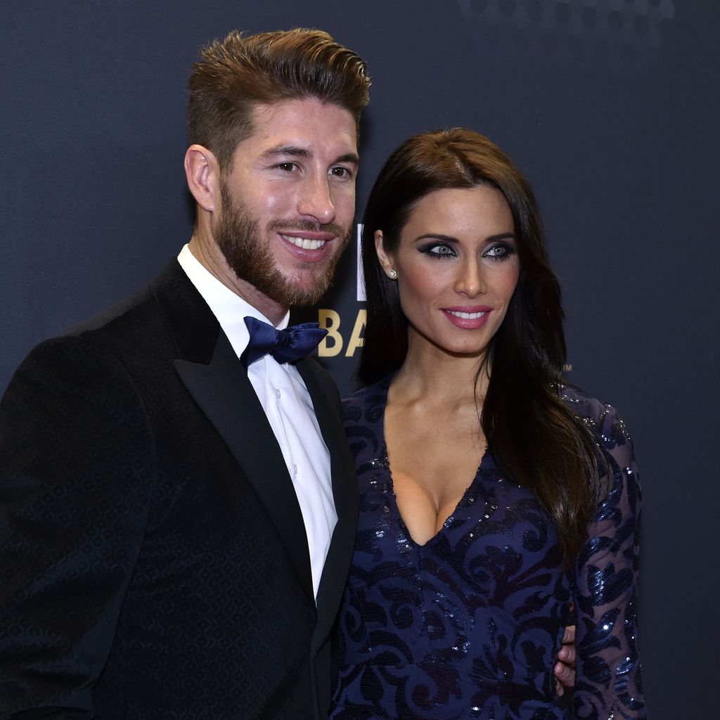 Sergio Ramos und seine Frau Pilar Rubio, Januar 2015