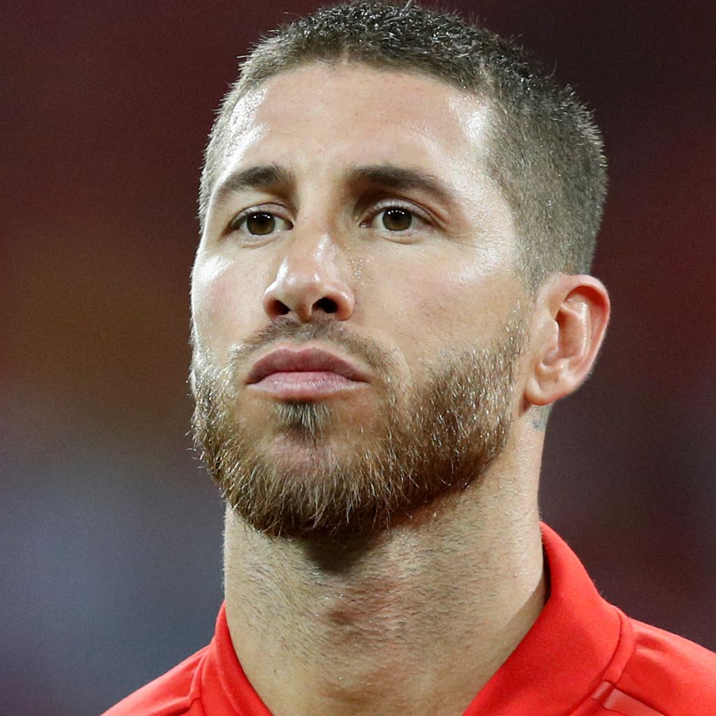 Sergio Ramos vor dem ersten WM-Spiel der spanischen Fußballnationalmannschaft, 2018