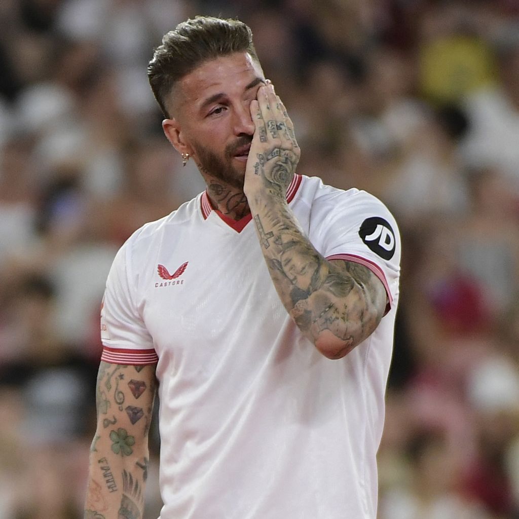 Sergio Ramos bei seiner Vorstellung in Sevilla
