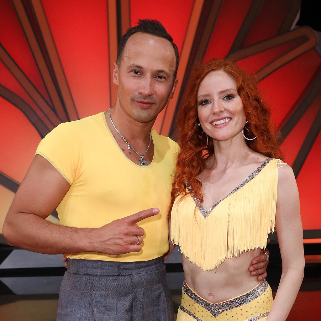 Sergui Luca und Barbara Meier bei der achten "Let's Dance"-Liveshow