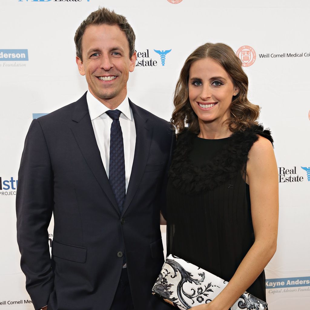 Seth Meyers und Alexi Ashe bei einem Event von The Headstrong Project
