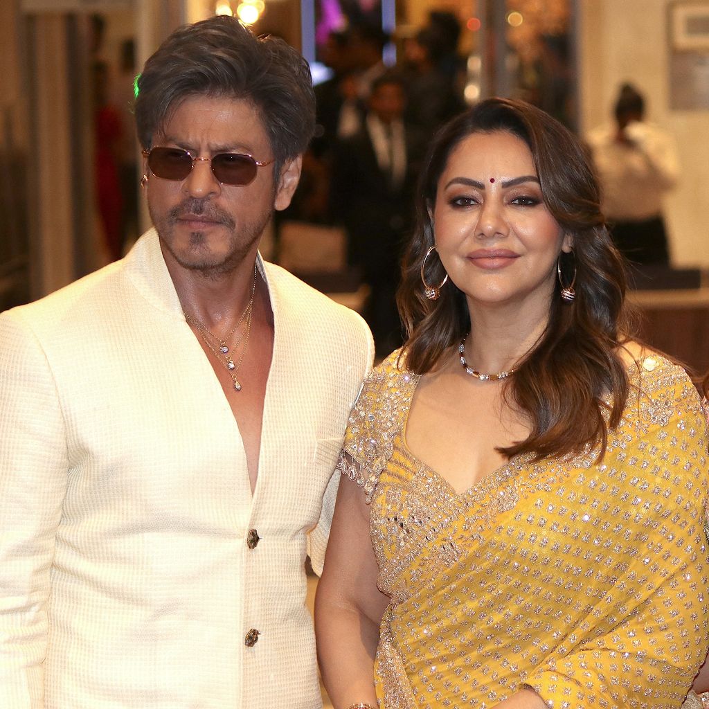 Shah Rukh Khan seine Frau Gauri und Tochter Suhana in Mumbai, März 2026