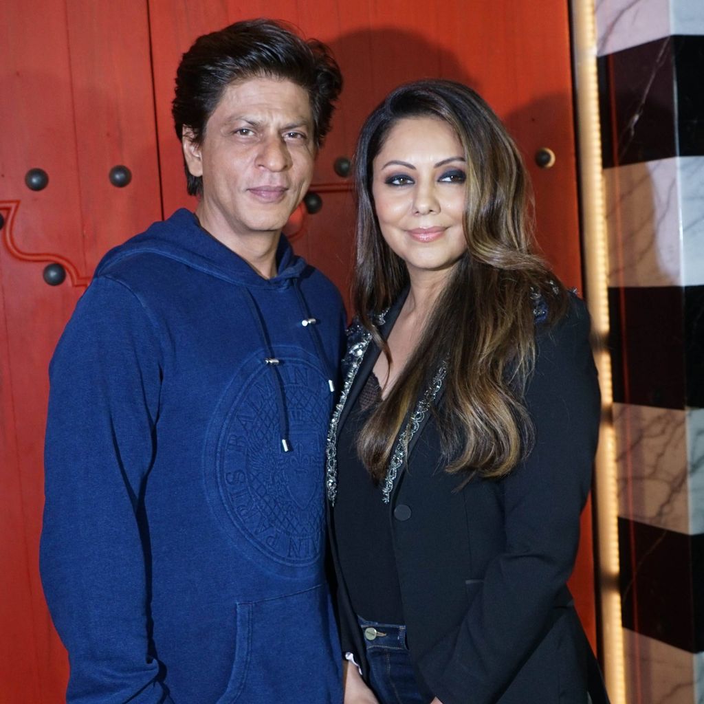 Shah Rukh Khan mit Gauri am 12. November 2018 in Mumbai