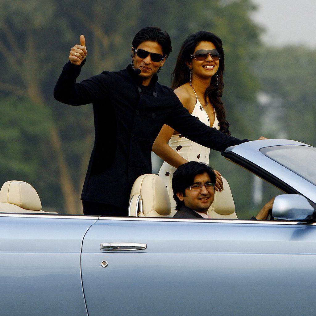 Shah Rukh Khan und Priyanka Chopra, Dezember 2007