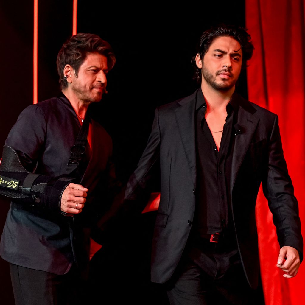 Shah Rukh Khan und sein Sohn Aryan Khan, August 2025
