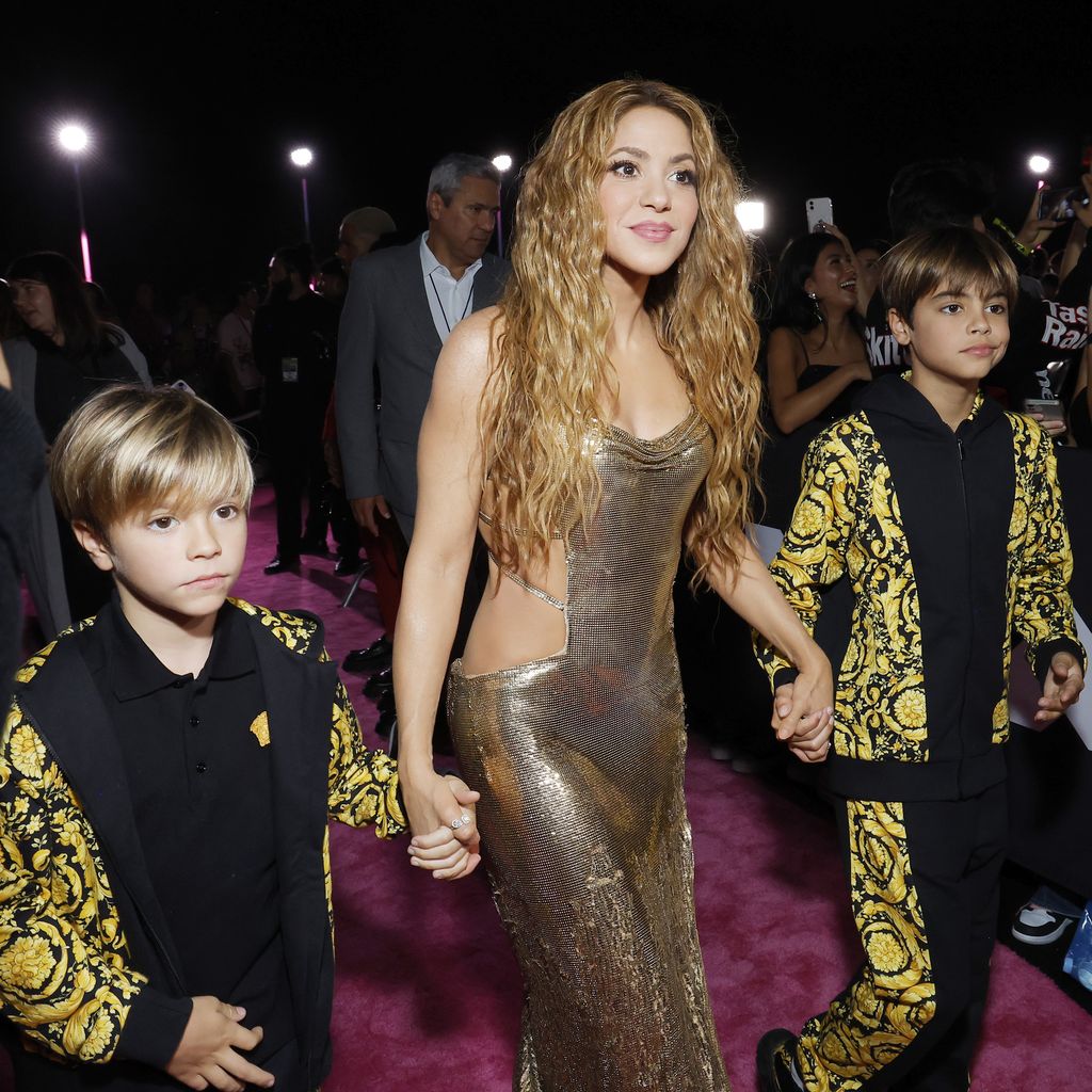 Shakira mit ihren Söhnen, MTV VMAs September 2023