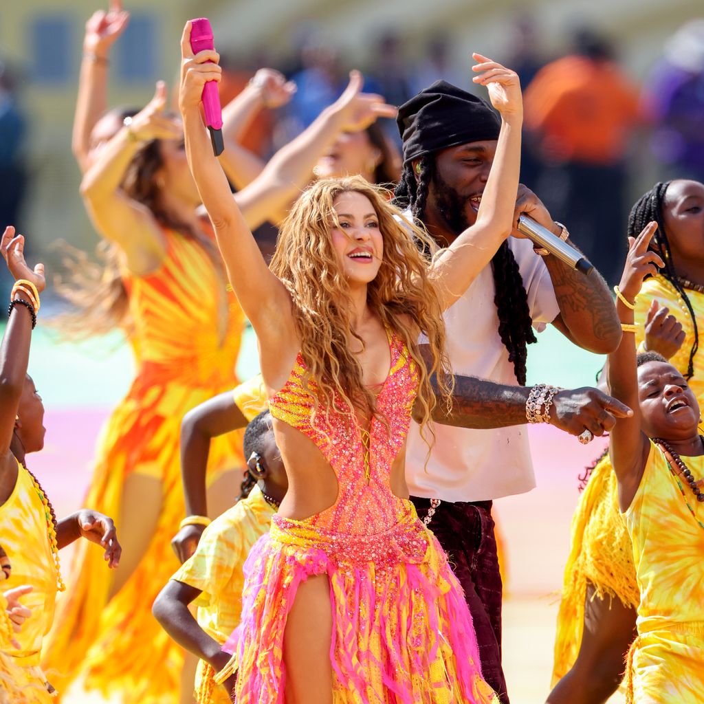 Shakira bei der FIFA World Cup 2026 Topps Final Halftime Show im New York New Jersey Stadium in East Rutherford