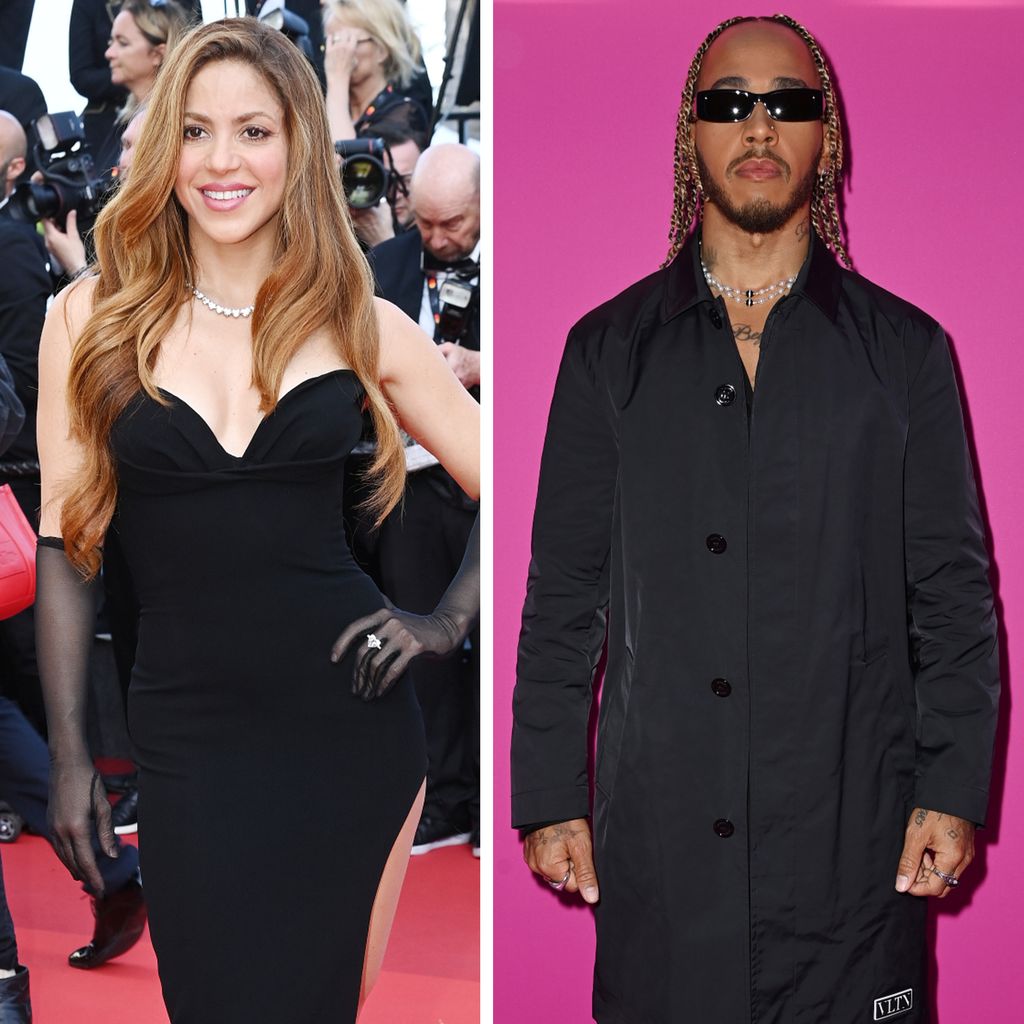 Shakira und Lewis Hamilton