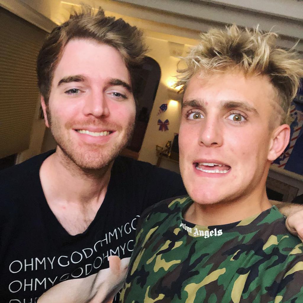 Shane Dawson und Jake Paul im Oktober 2018