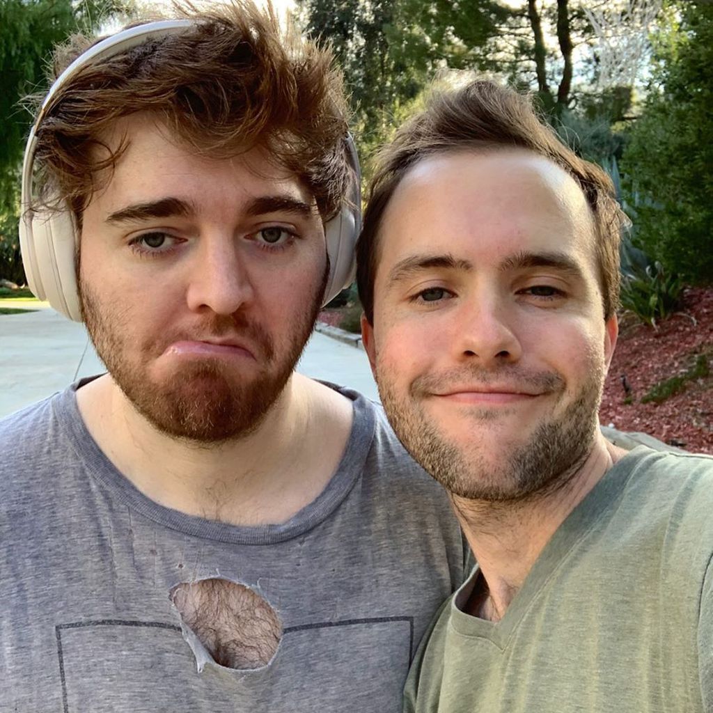 Shane Dawson und sein Verlobter Ryland Adams im März 2020