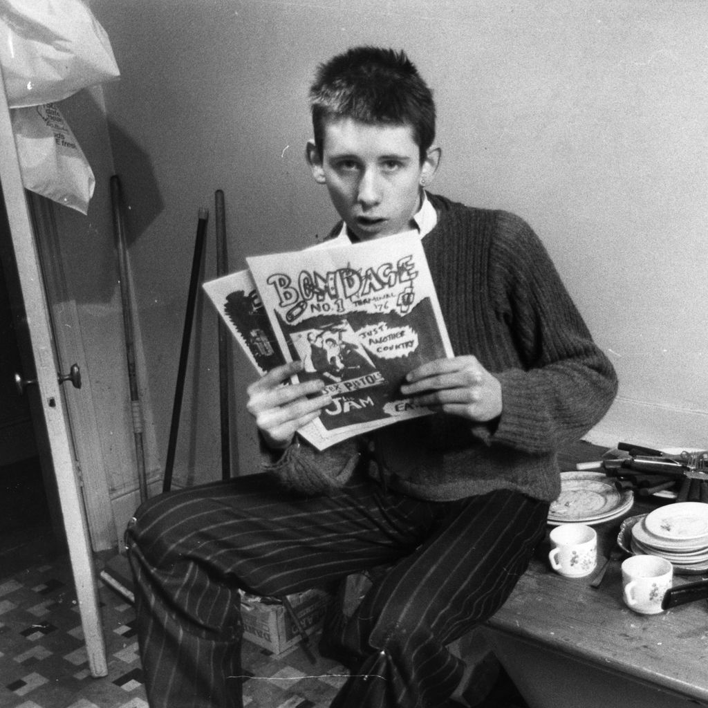 Shane MacGowan mit 19 Jahren