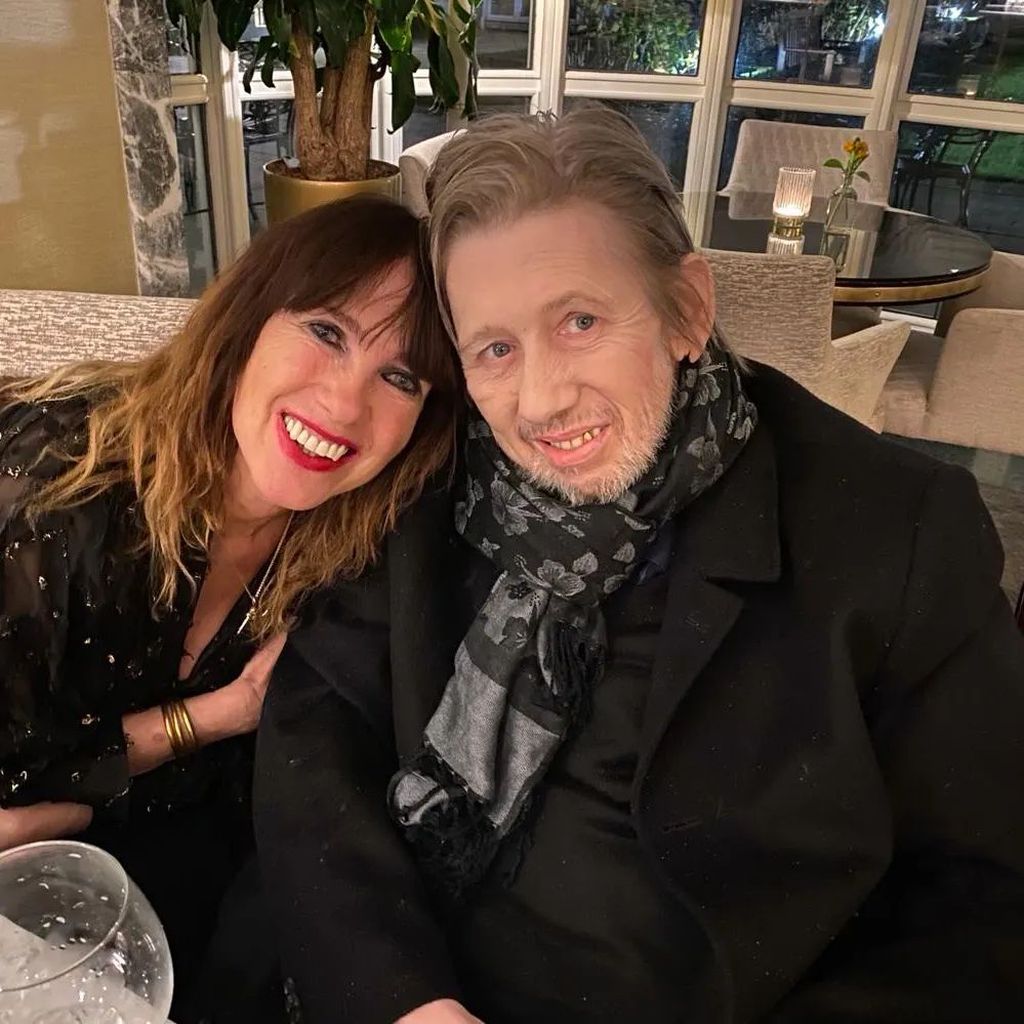Shane MacGowan mit seiner Frau Victoria