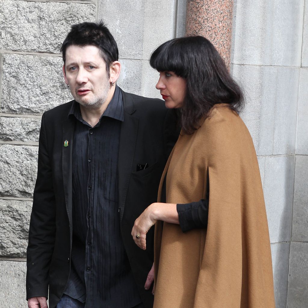 Shane MacGowan und seine Partnerin Victoria im September 2013