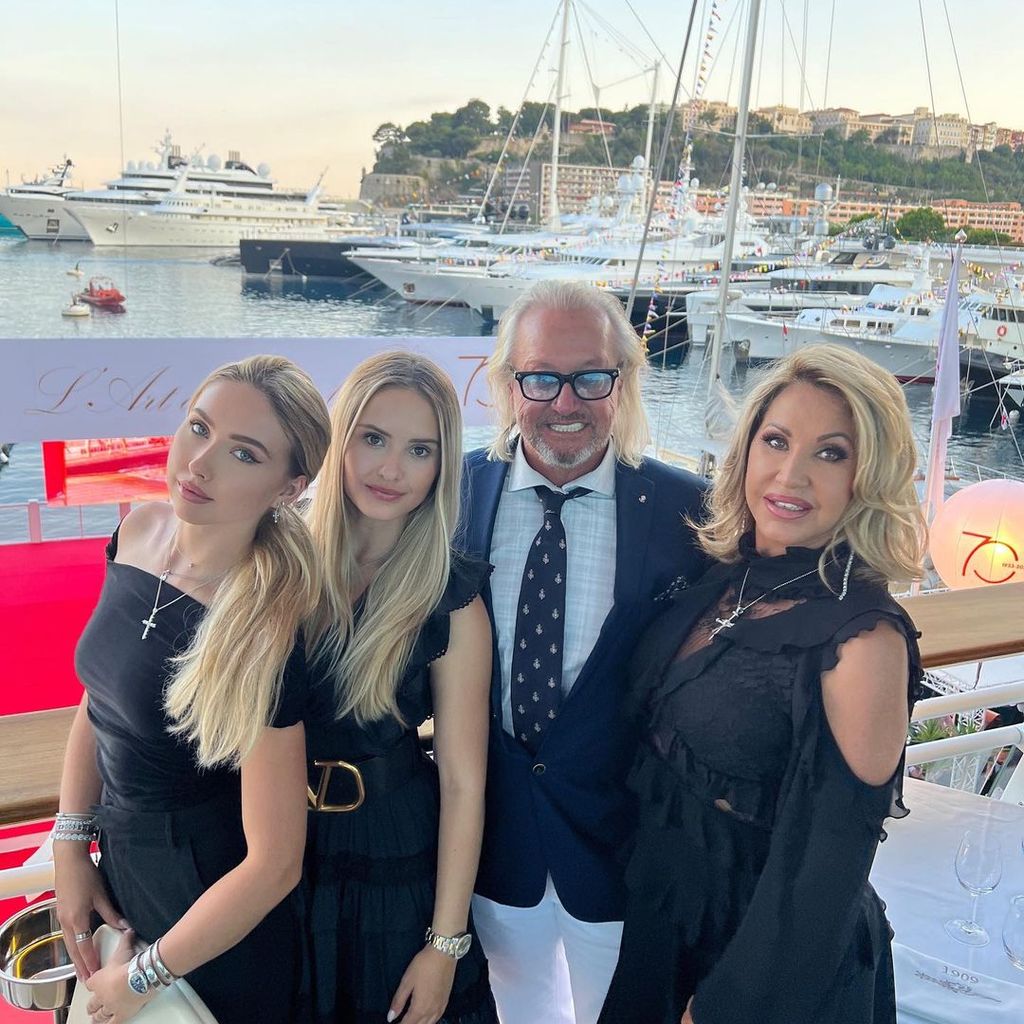 Shania, Davina, Robert und Carmen Geiss im Juni 2023