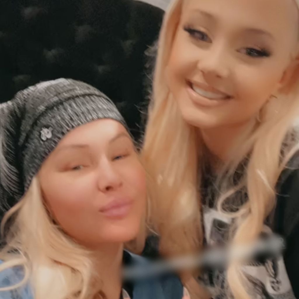Shanna Moakler und ihre Tochter Alabama im Februar 2022