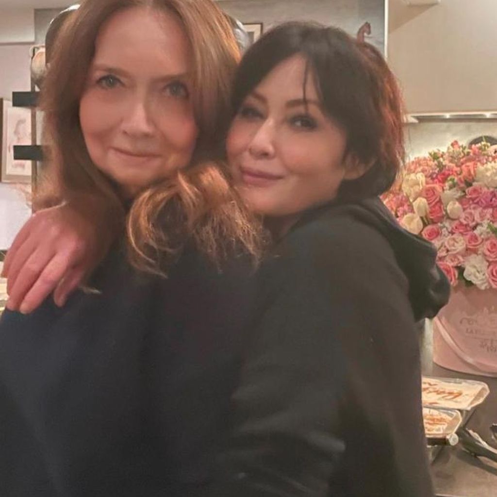 Shannen Doherty mit ihrer Mutter
