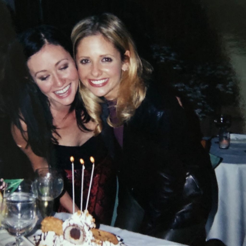 Shannen Doherty und Sarah Michelle Gellar feiern zusammen Geburtstag