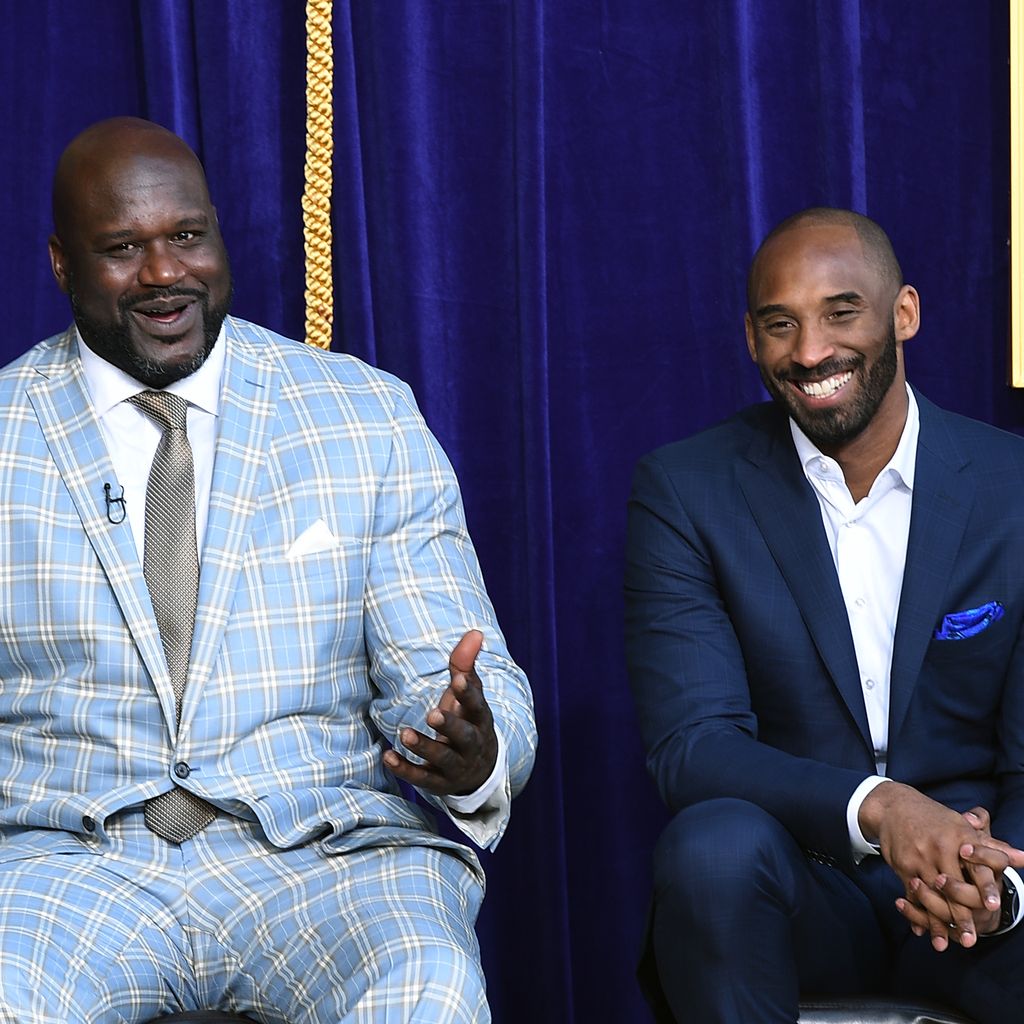 Shaquille O'Neal und Kobe Bryant, März 2017 in Los Angeles
