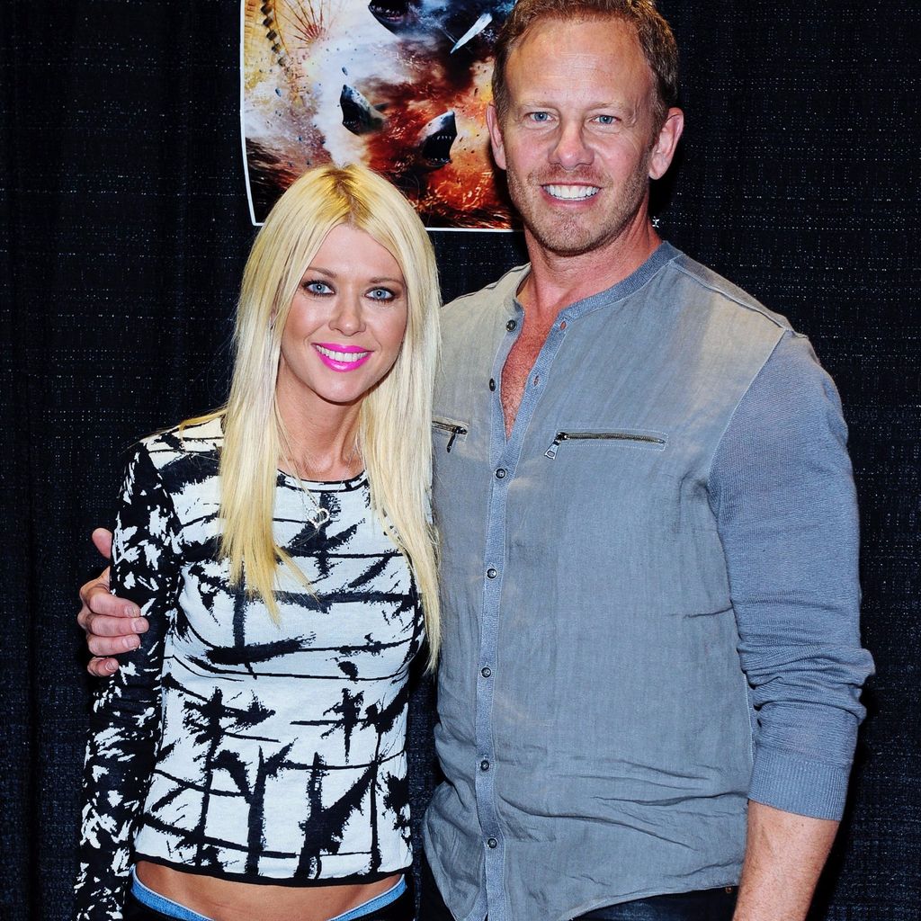 Die "Sharknado"-Stars Tara Reid und Ian Ziering bei der Hamilton Comic Con 2015