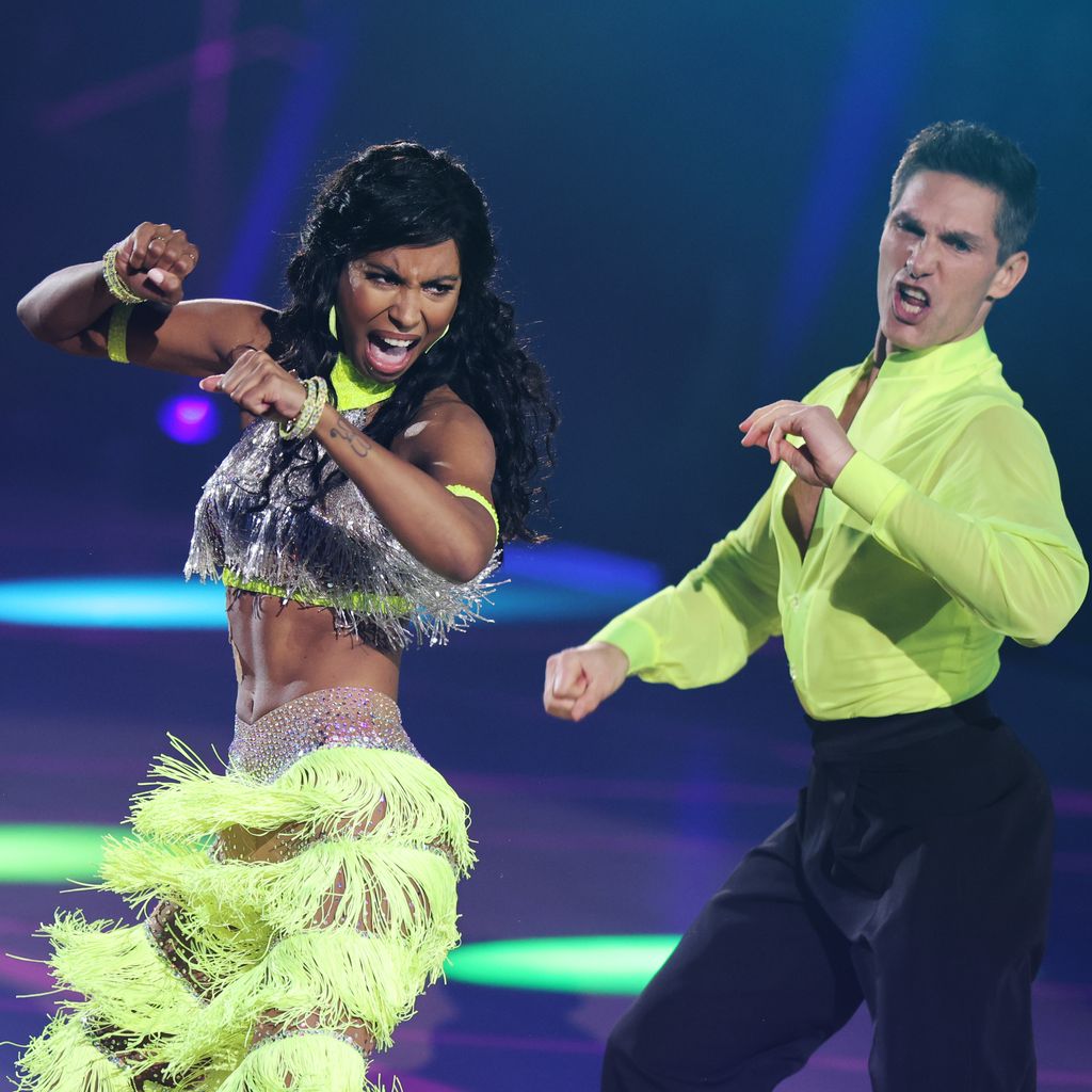 Sharon Battiste und Christian Polanc bei "Let's Dance" 2023