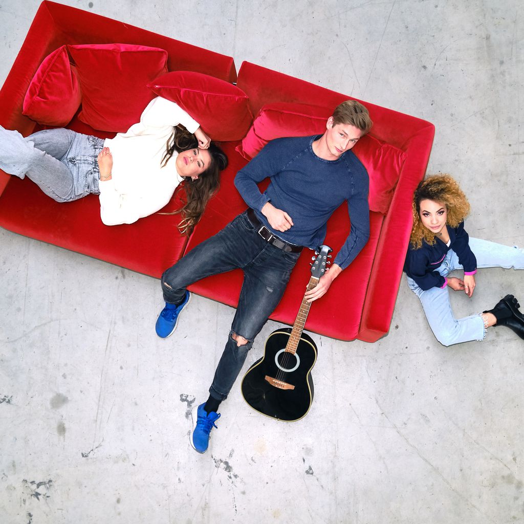 Sharon Berlinghoff, Yannik Meyer und Isabelle Geiss