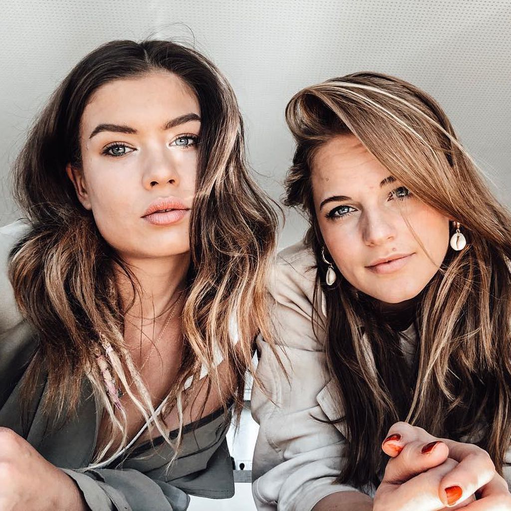 Sharone Berlinghoff und Carina Koller