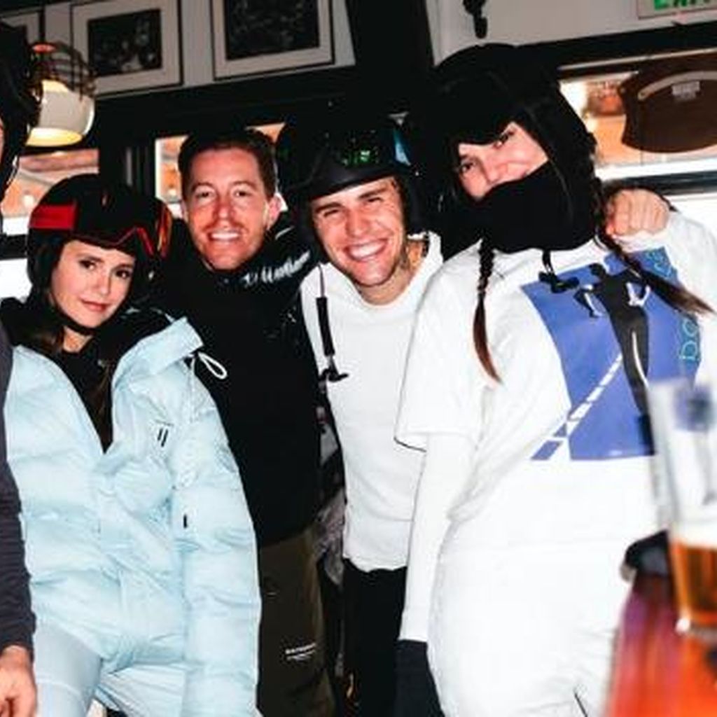Shaun White, Nina Dobrev, Justin Bieber und Kendall Jenner in Aspen 2023
