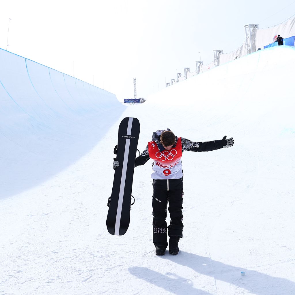 Shaun White nach seinem letzten Auftritt als Snowboard-Profi