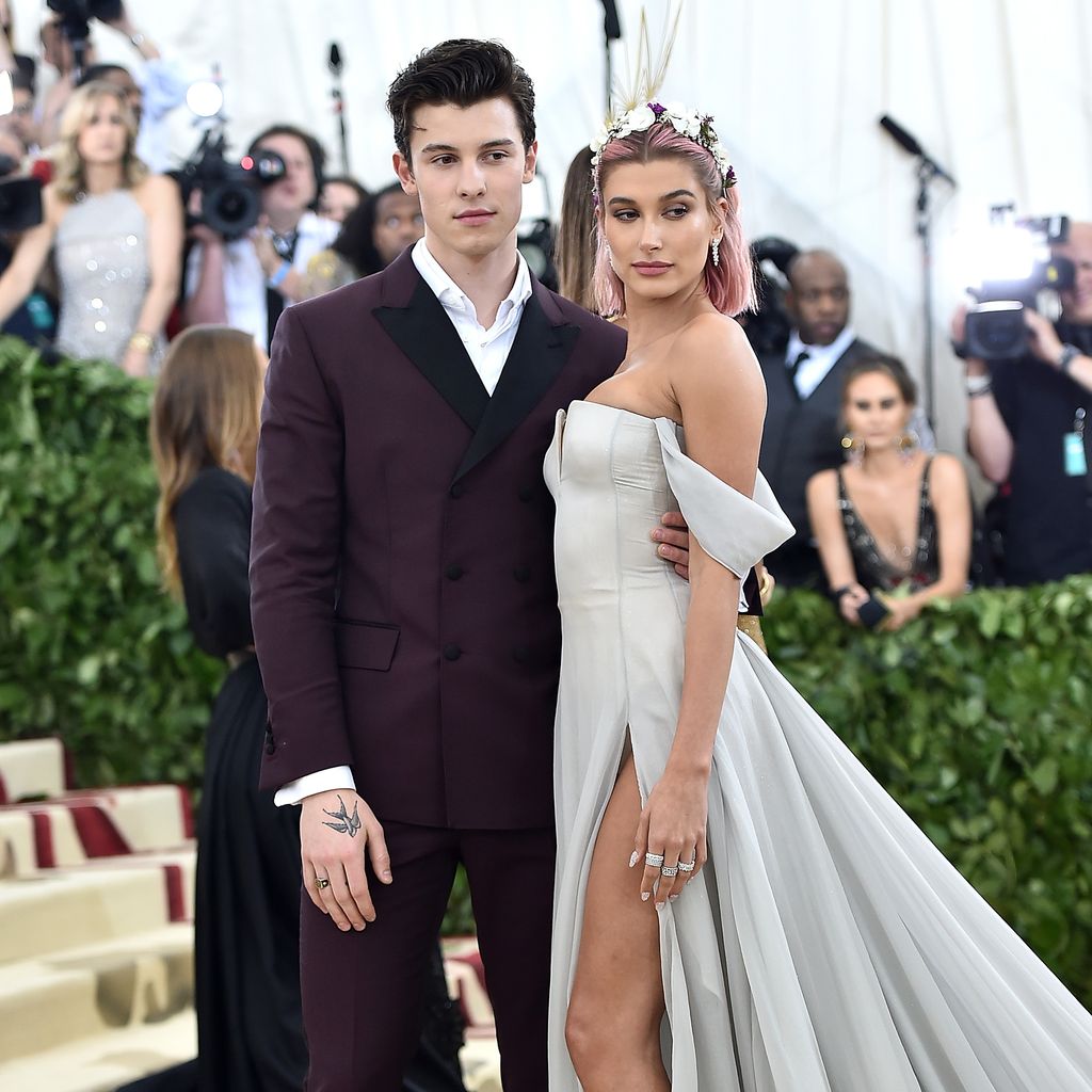Shawn Mendes und Hailey Bieber auf der Met Gala 2018