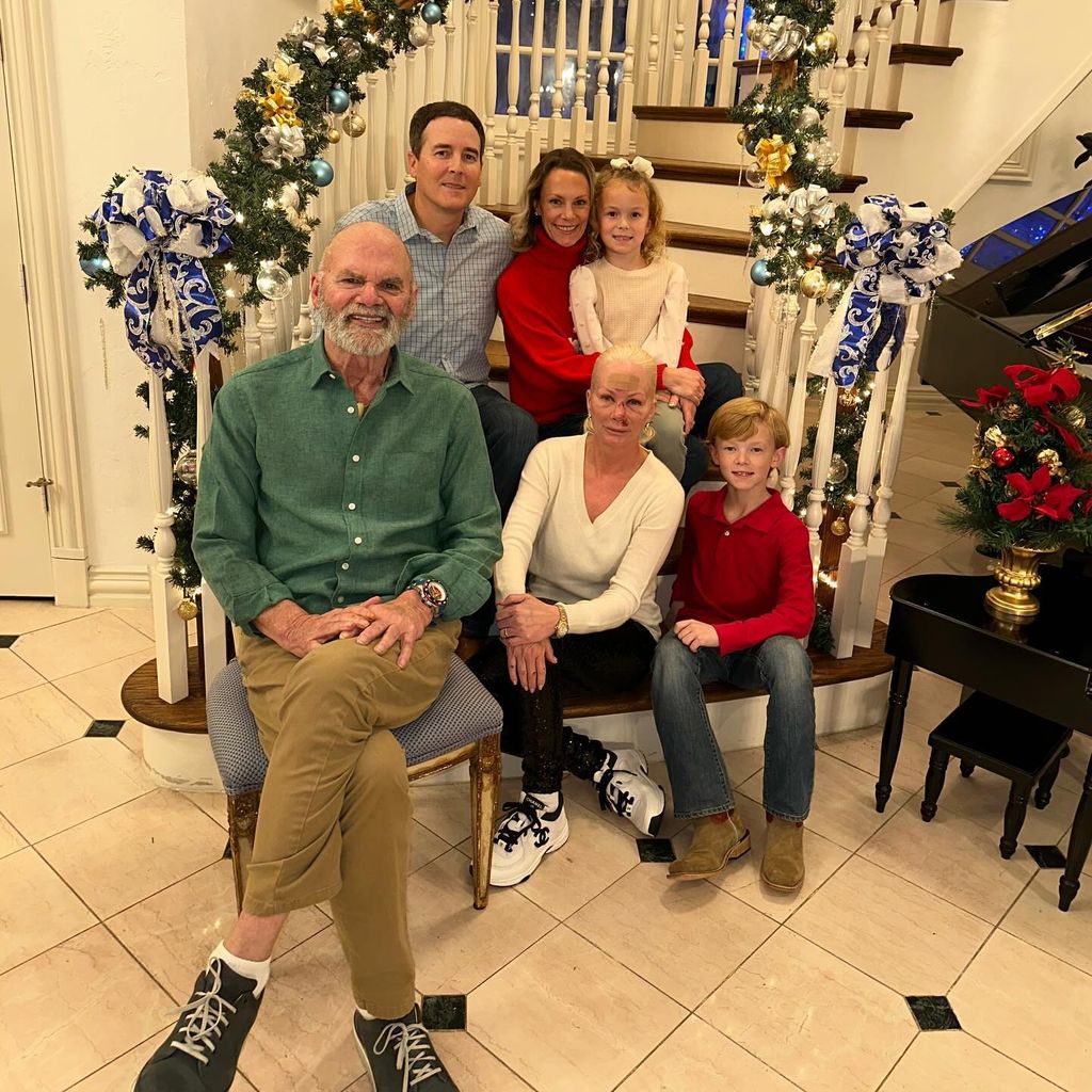 Shawne Fielding mit ihrer Familie