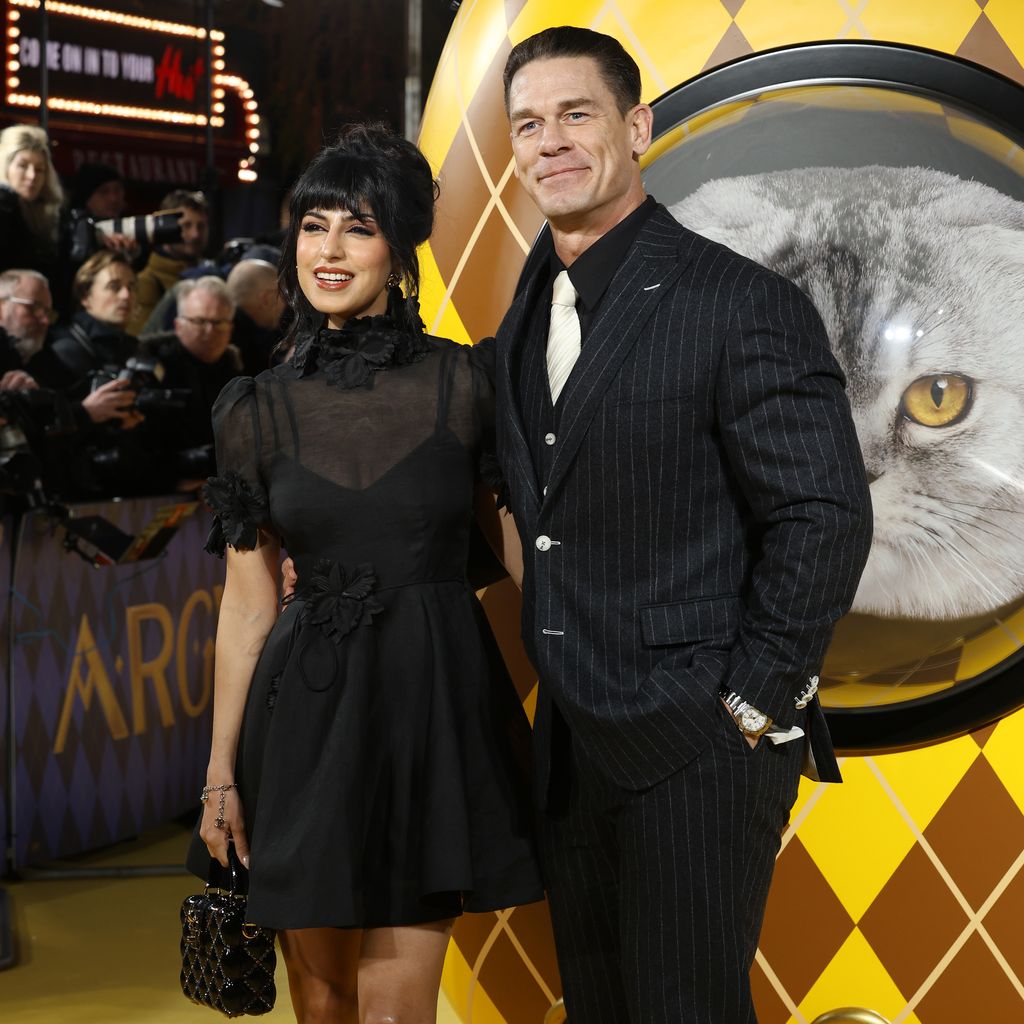 Shay Shariatzadeh und John Cena bei der Premiere von "Argylle"