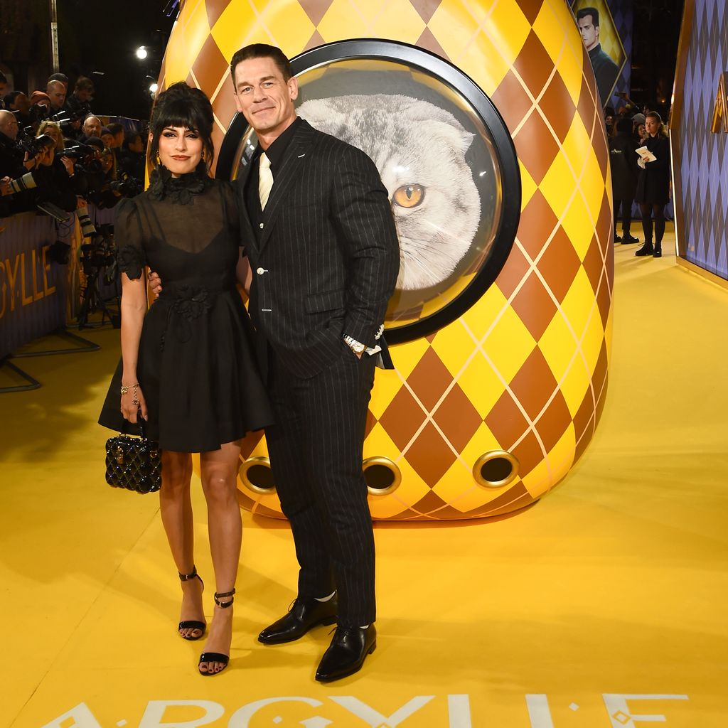 Shay Shariatzadeh und John Cena im Januar 2024 in London