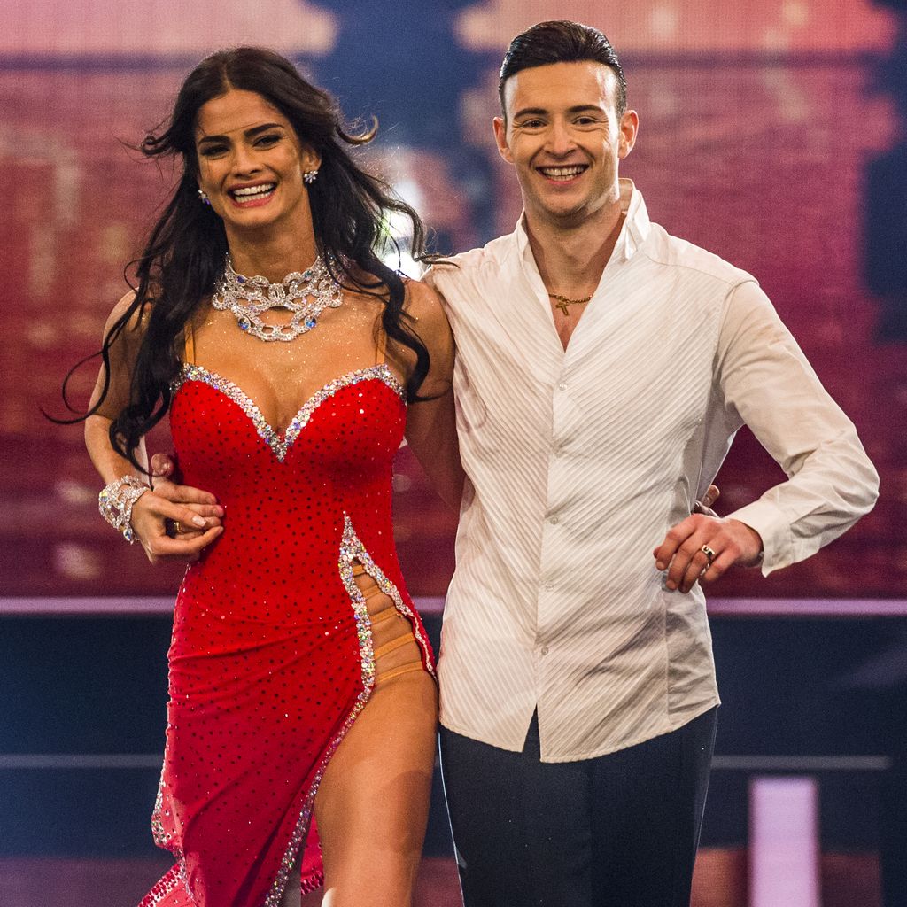 Shermine Shahrivar und ihr Tanzpartner bei "Deutschland tanzt" in München