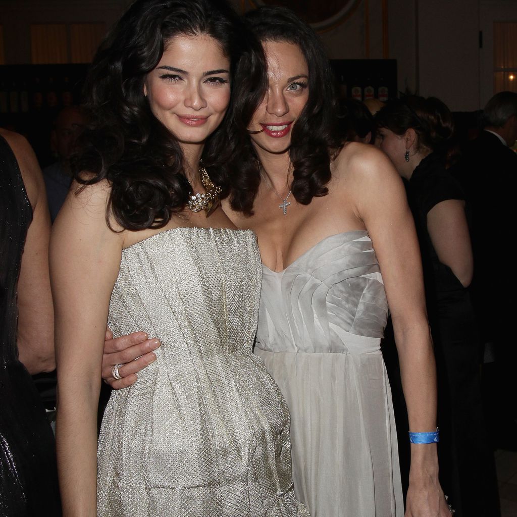 Shermine Sharivar und Lilly Becker, Models